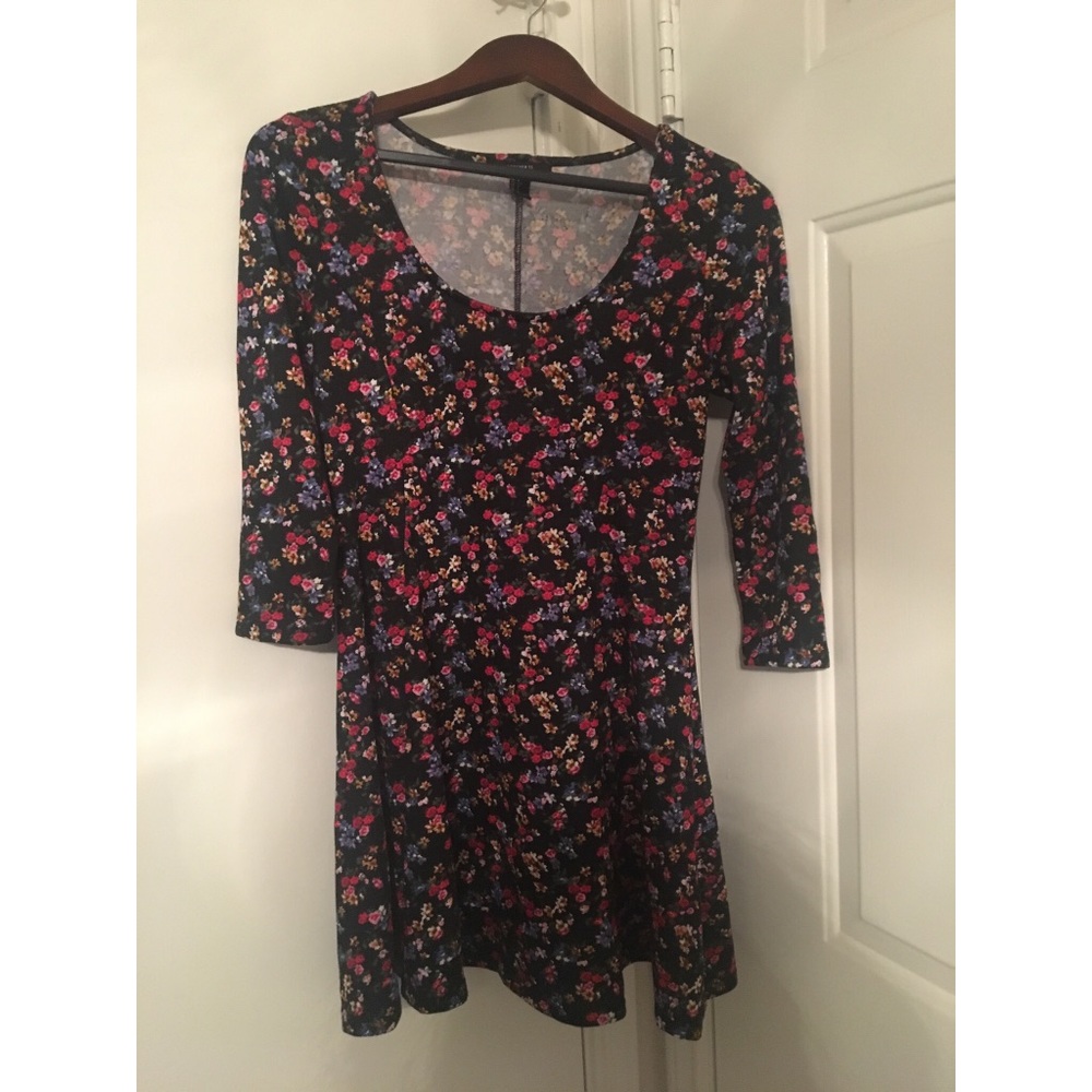 Forever 21 Floral Skater Dress